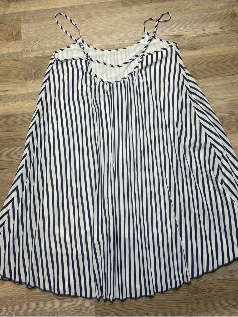 Mystree Striped Navy and White dress - Picture 4 of 7